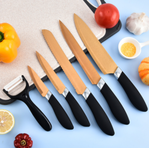 6pcs kitchen knives with gfit box