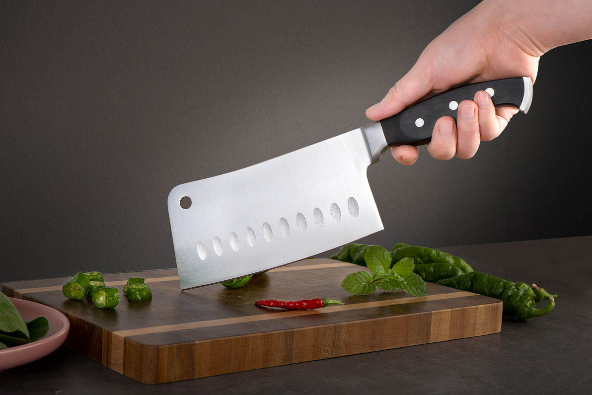 Chinese cleaver knife with ABS handle - Image 4