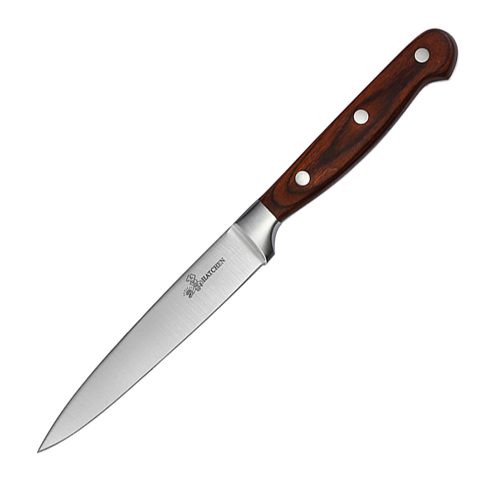 AYO-AH09 Classic rivet series Kitchen knives with Pakka wood handle - Image 6