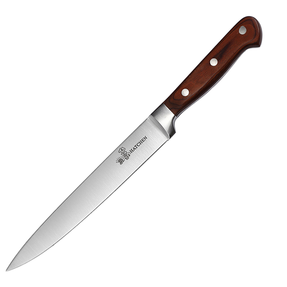 AYO-AH09 Classic rivet series Kitchen knives with Pakka wood handle - Image 4
