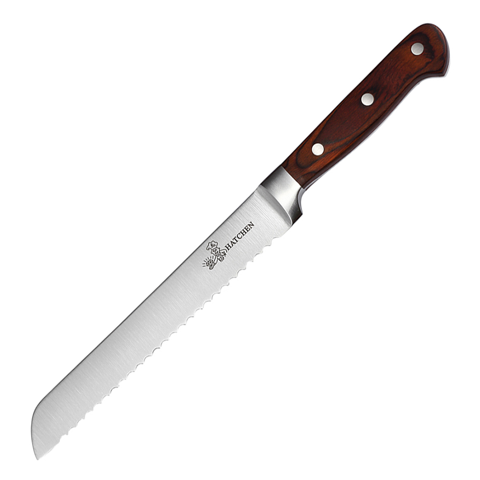 AYO-AH09 Classic rivet series Kitchen knives with Pakka wood handle - Image 3
