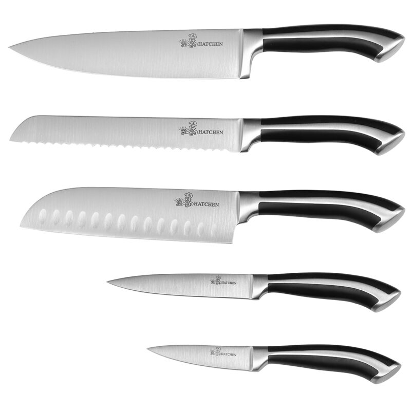 AYO-AH45-AB ABS handle knife set