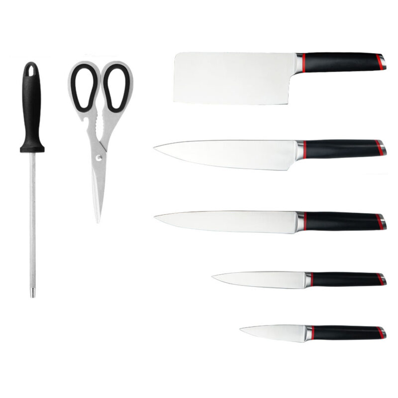 AYO-AH80 ABS handle kitchen knife set