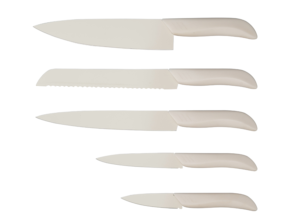 AYO-D85 New design 6 pieces kitchen knife set with plastic handle series - Image 2
