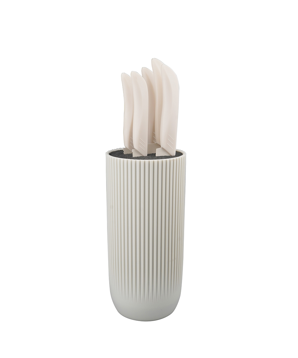 AYO-D85 New design 6 pieces kitchen knife set with plastic handle series