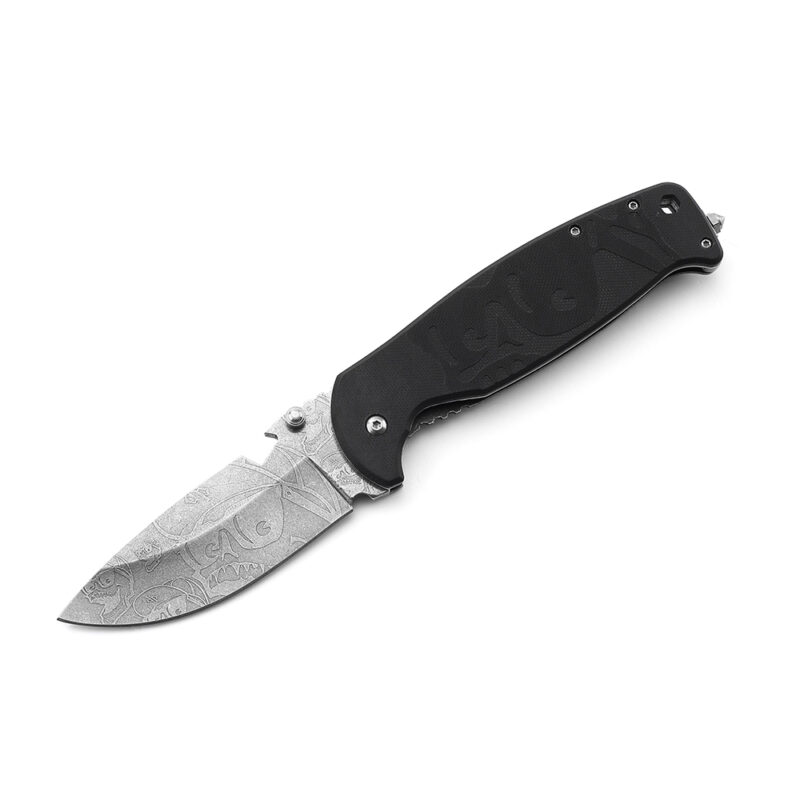 SR599D_Mulit-functional folding knife with bottle opener and safety hammer