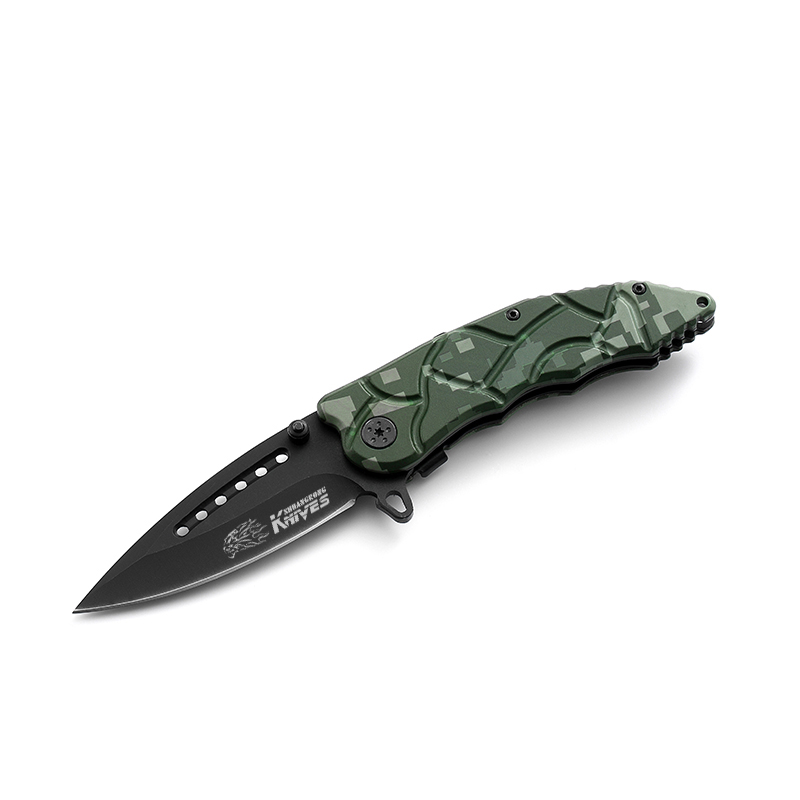AYO-B418C folding knife with G10 handle