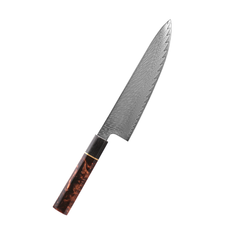 AYO-MYC03-VG-R 67 layer 8 inch Damascus Chef knife