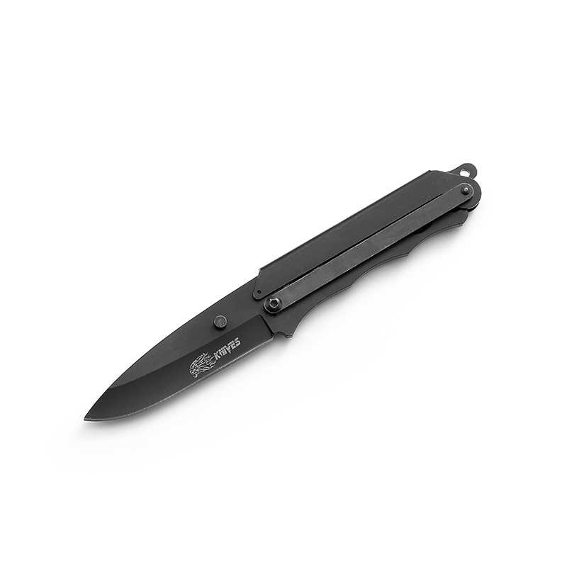 AYO-S013B Black multi-function fixed knife