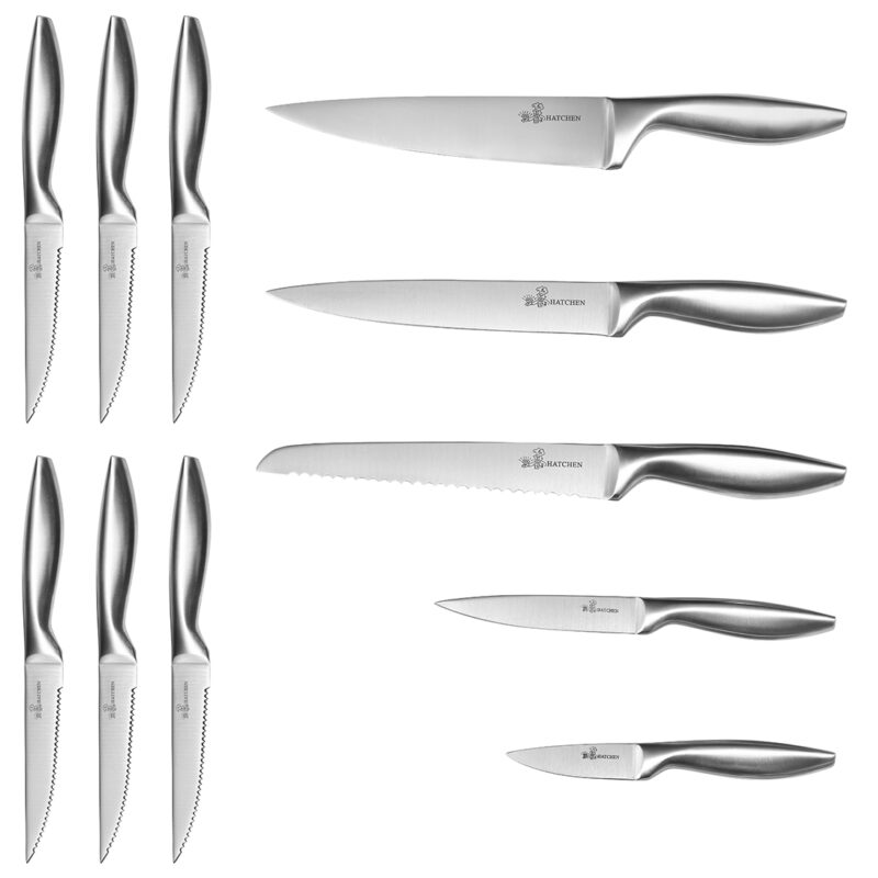 AYO-BH10 hallow handle kitchen knife set