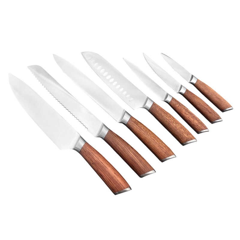 AYO-YF-G053-2 Double Forged steel kitchen knives with wood handle
