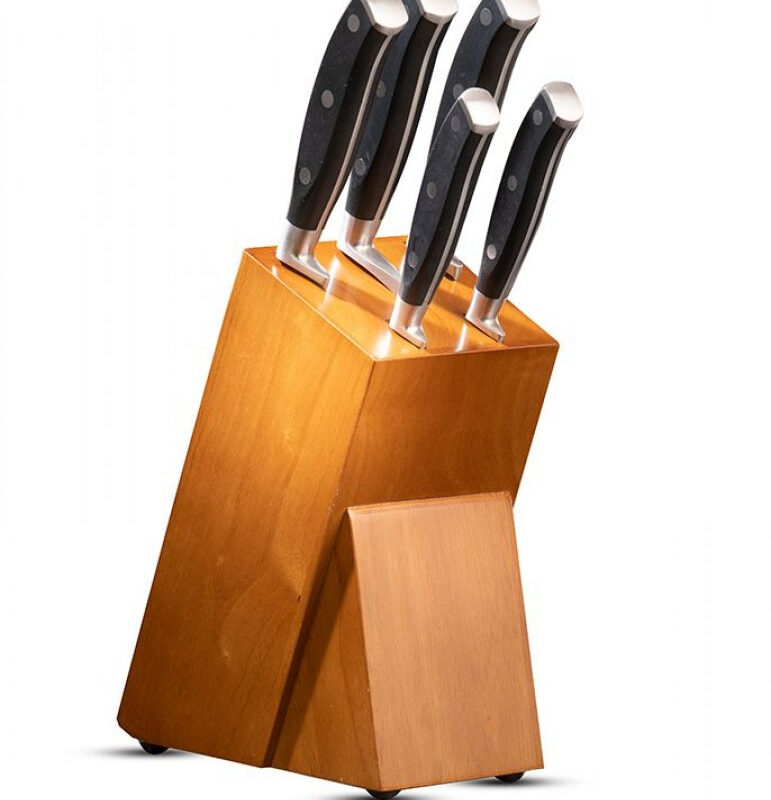 AYO-MC05-6D New arrived 6 pieces kitchen knife set with black handle