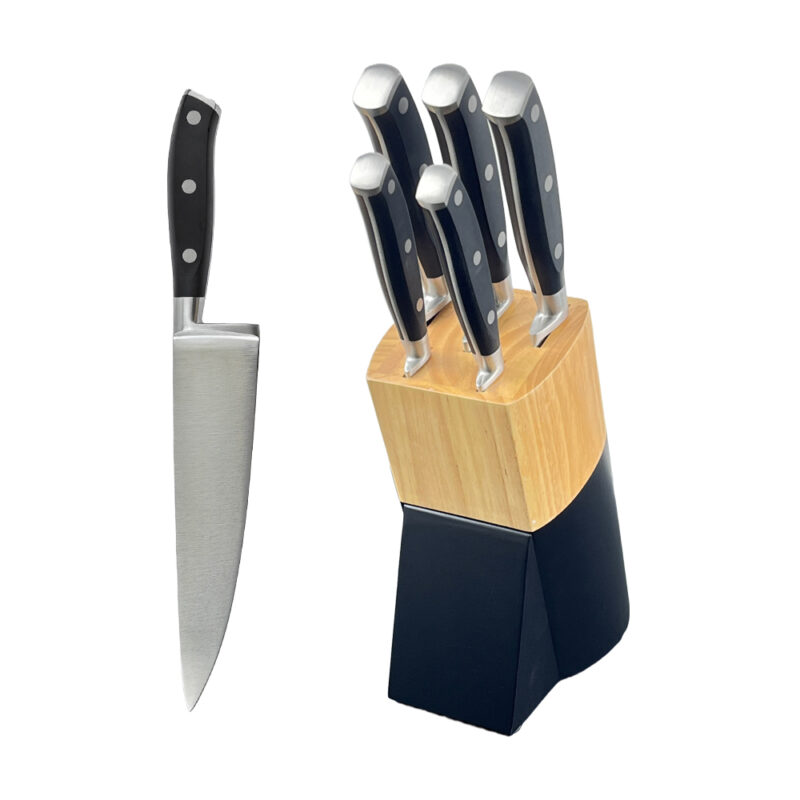 AYO-MC05-6I 6 pieces kitchen knife set with Black handle