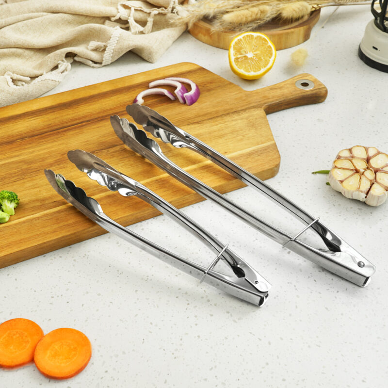 AYO-TY-7SS 7 inch stainless steel food tong