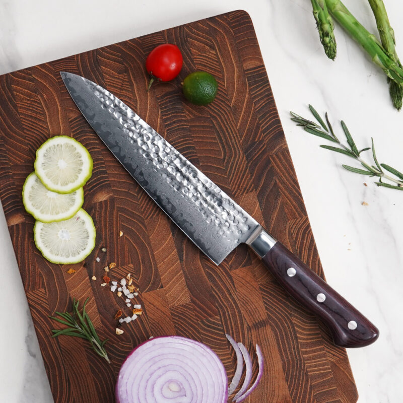 AYO-SXL-VG04 DamascusSteel Knife with Gift Box