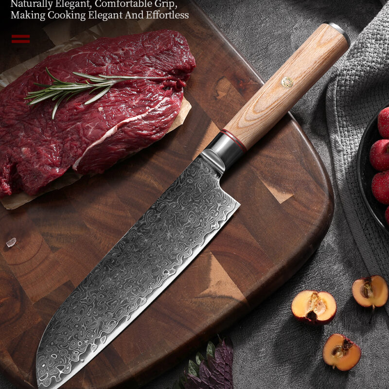 AYO-SL-PW03 Damascus Knife